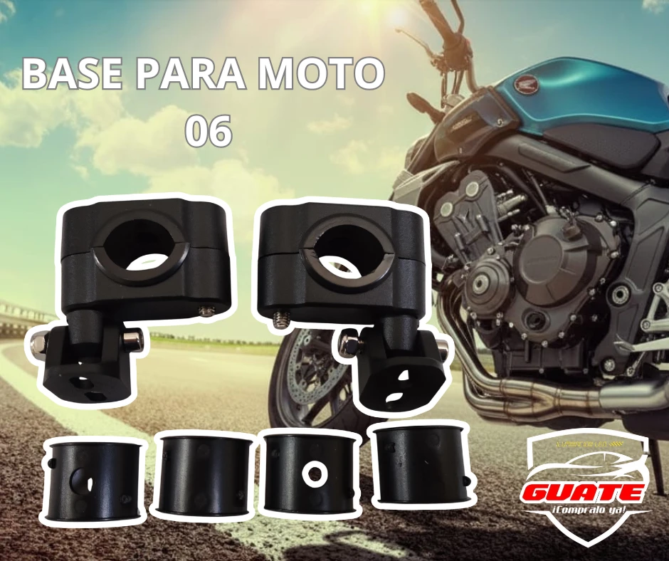 BASES PARA NEBLINERAS DE MOTO 06