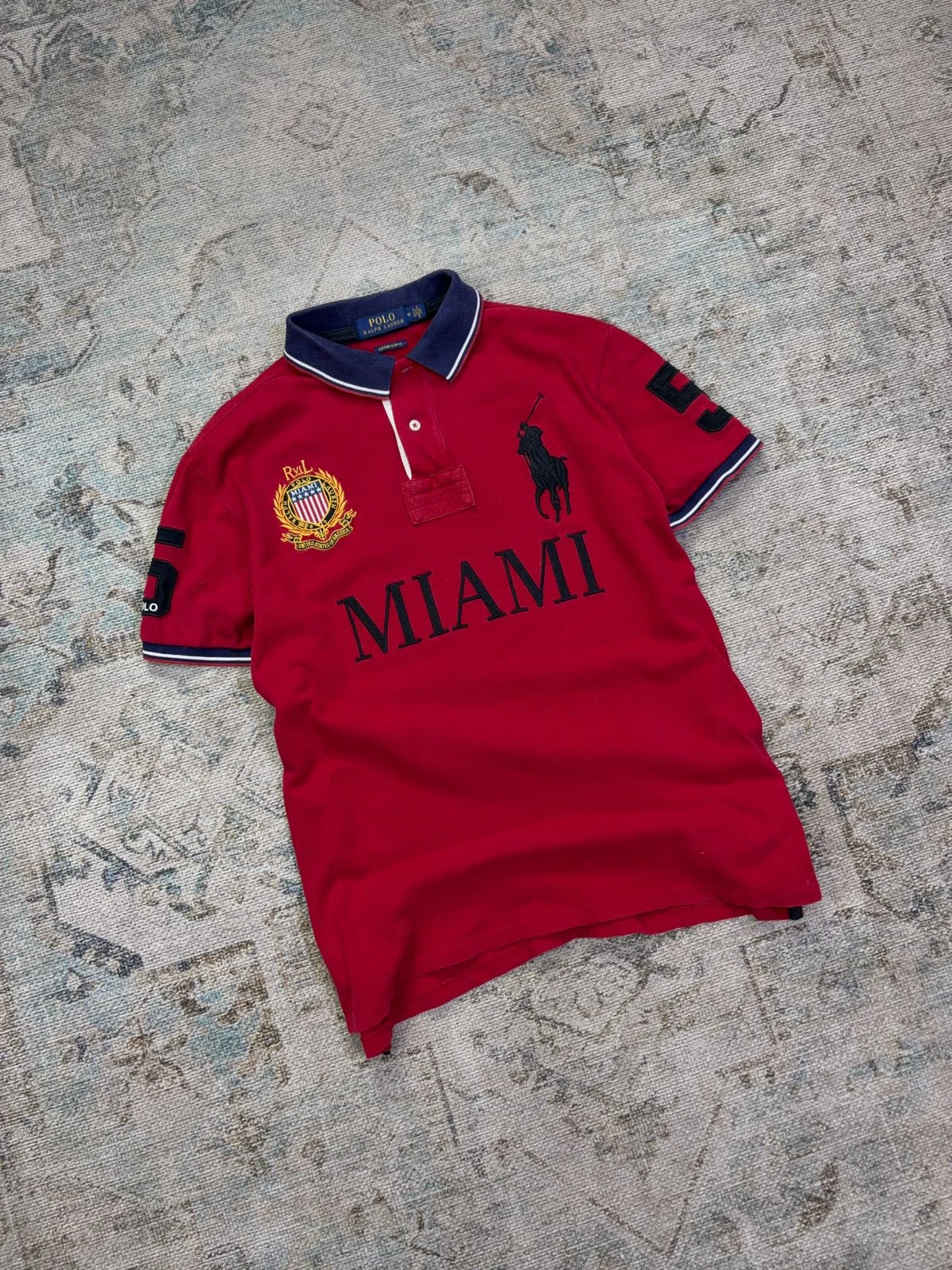 POLO RALPH LAUREN "MIAMI" BIG PONY POLO SHIRT 3