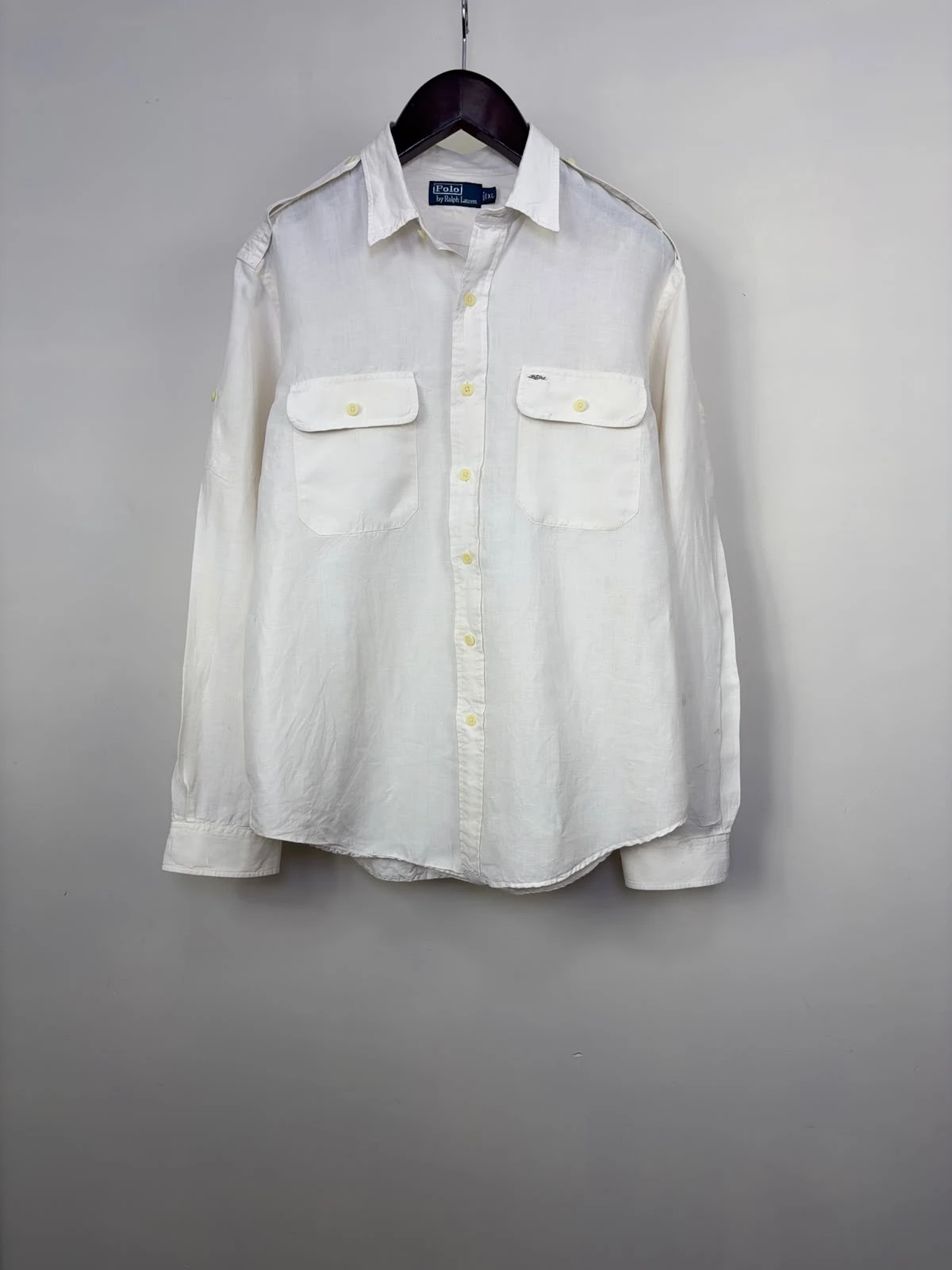 POLO RALPH LAUREN SAFARI LINEN SHIRT