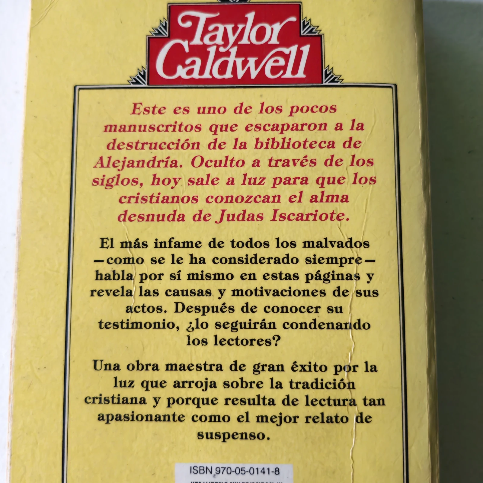 Yo, Judas, Taylor Caldwell, usado 3