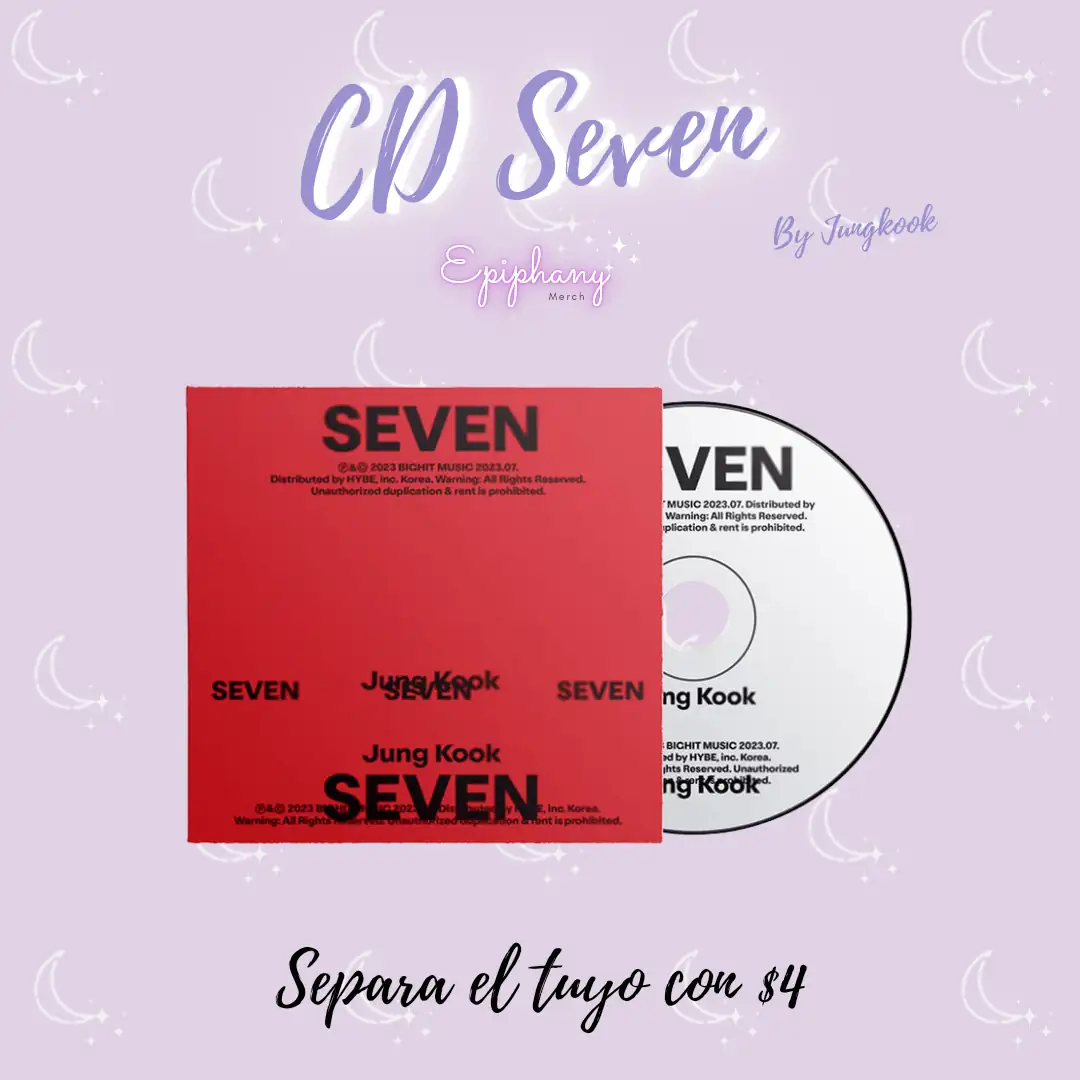 CD - Seven by Jungkook 