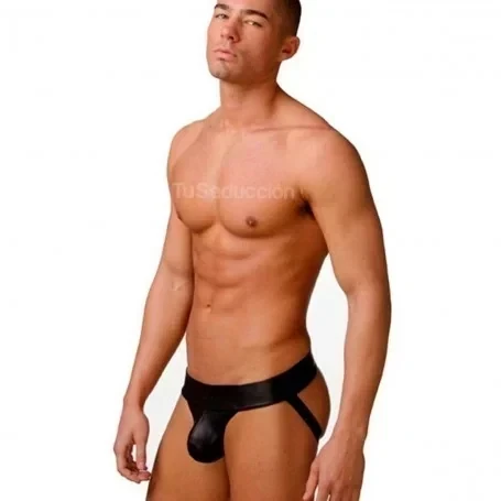 Suspensor de Cuero Negro T: L/M 2