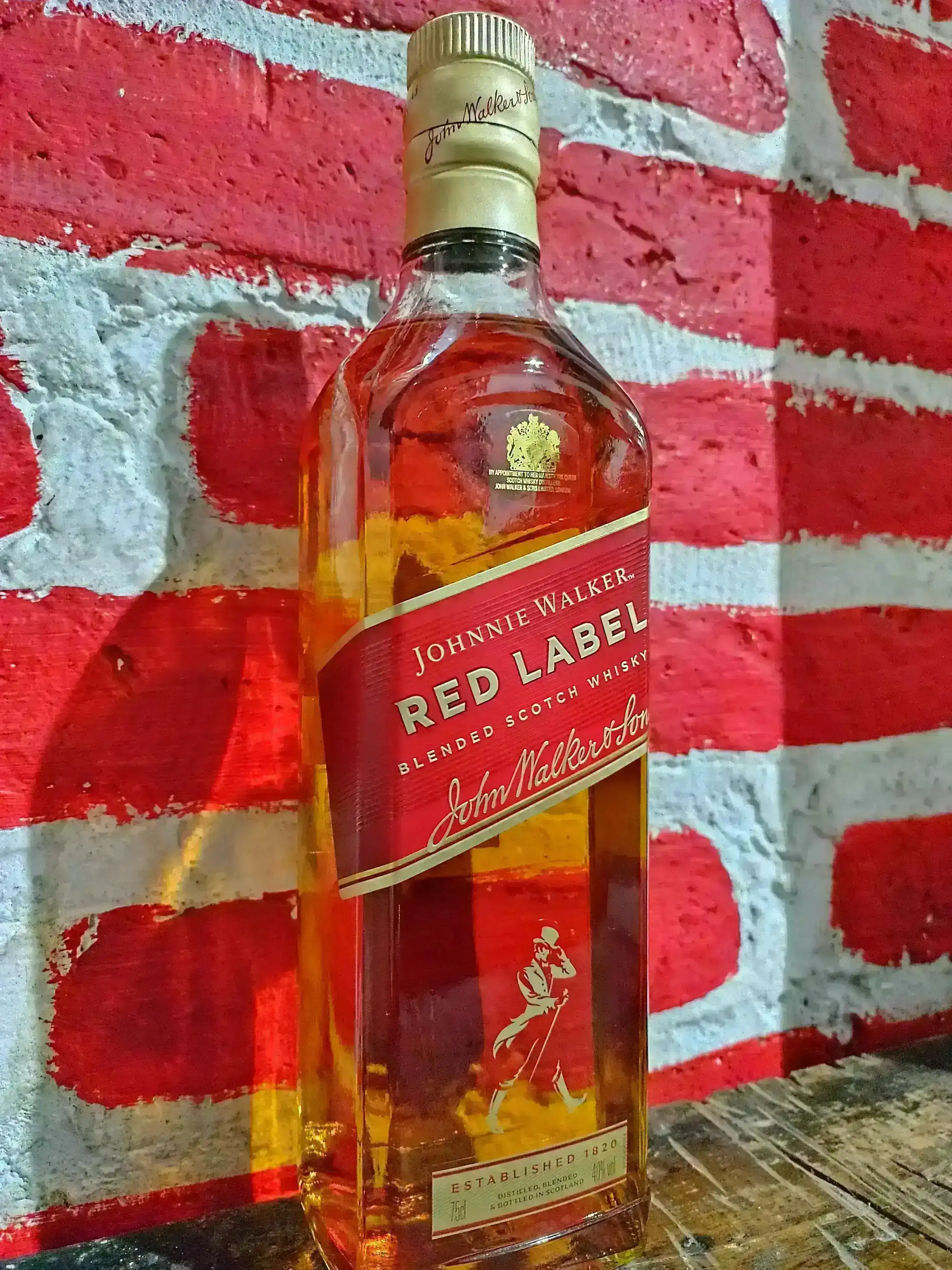 johnnie Walker , Red Label x 750cc.