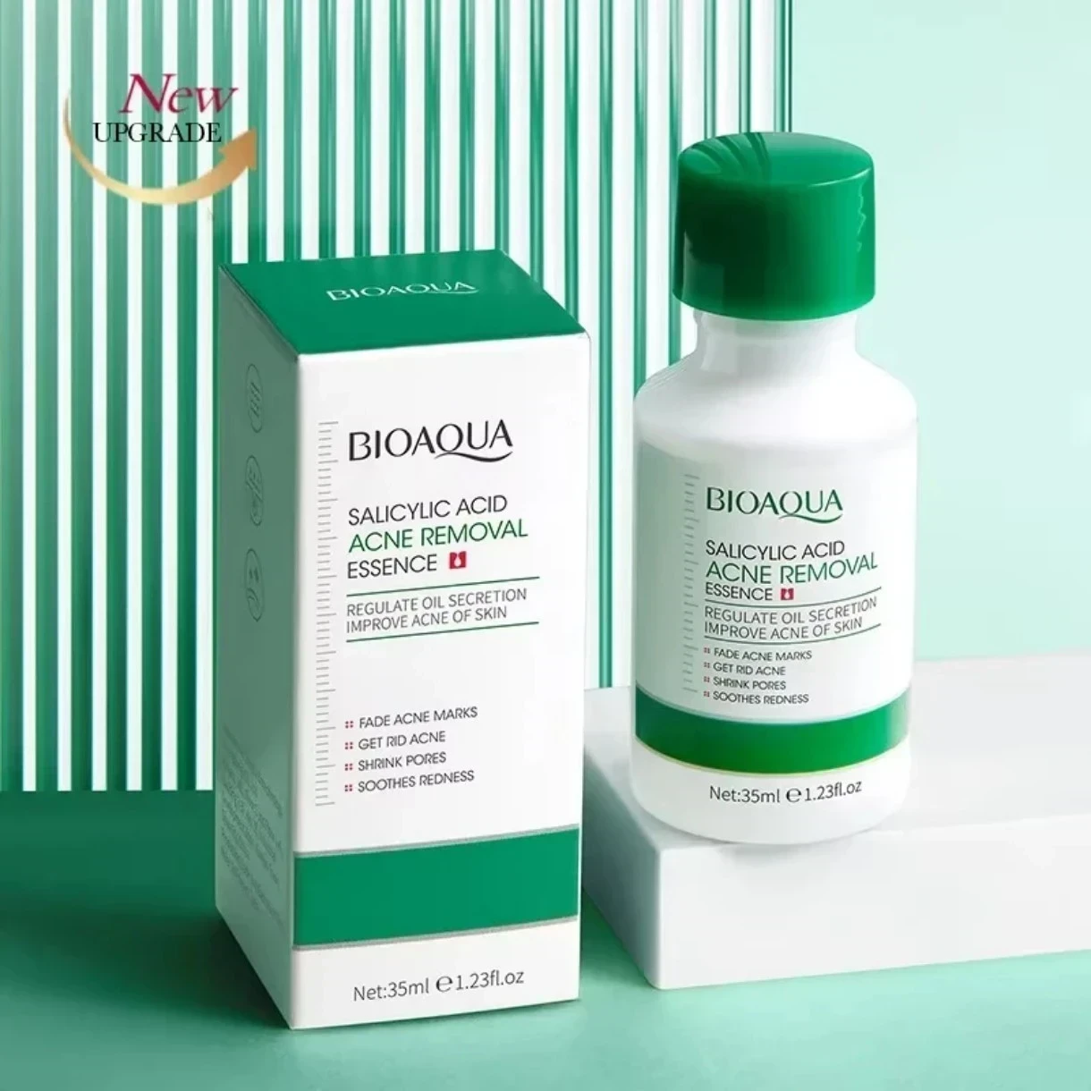 🌿 Bioaqua Ácido Salicílico 2% – Limpieza Profunda, Piel Más Limpia y Puntos Menos Visibles ☺️🌷 3