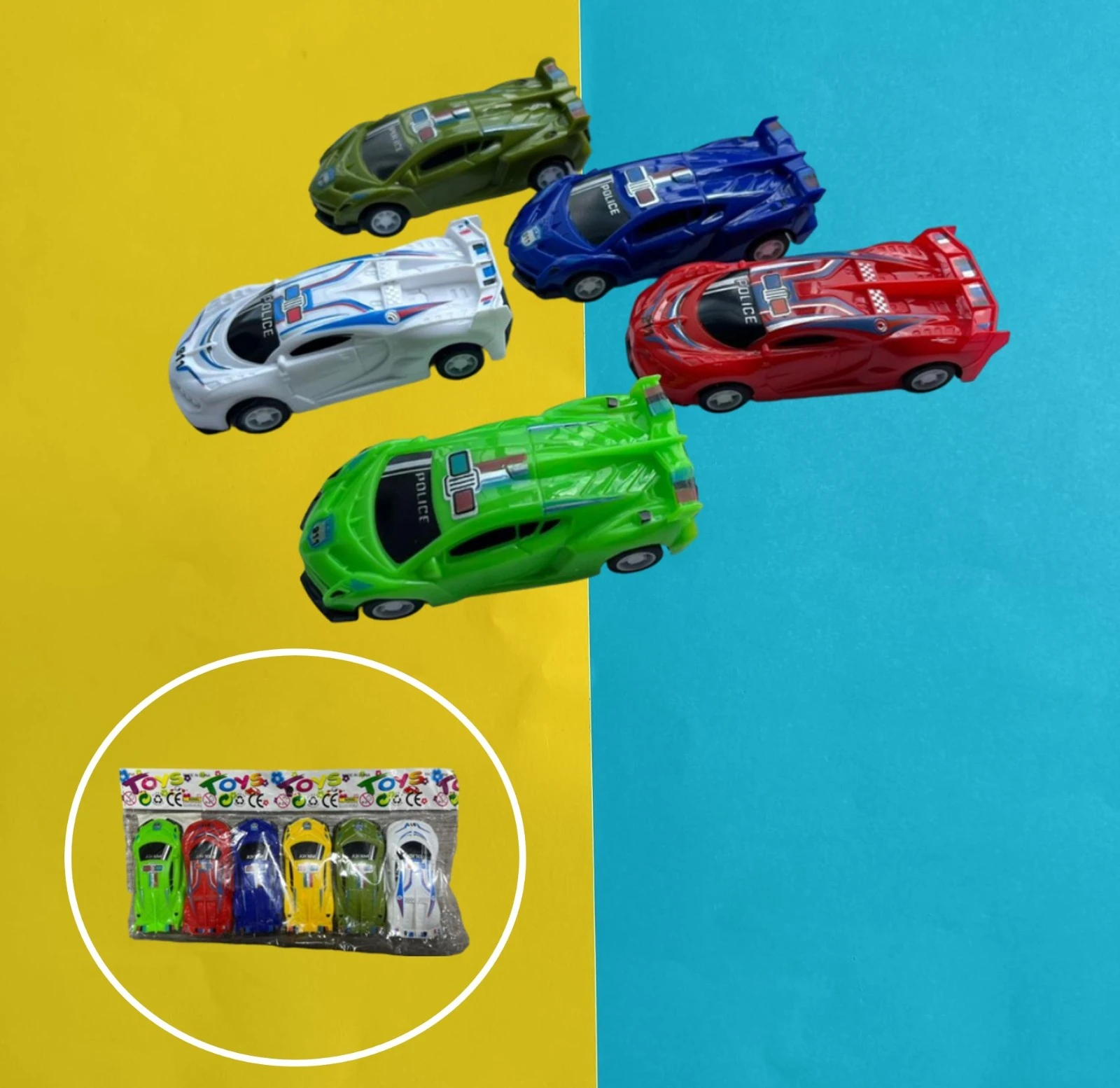SET CARRO POLICÍA X6