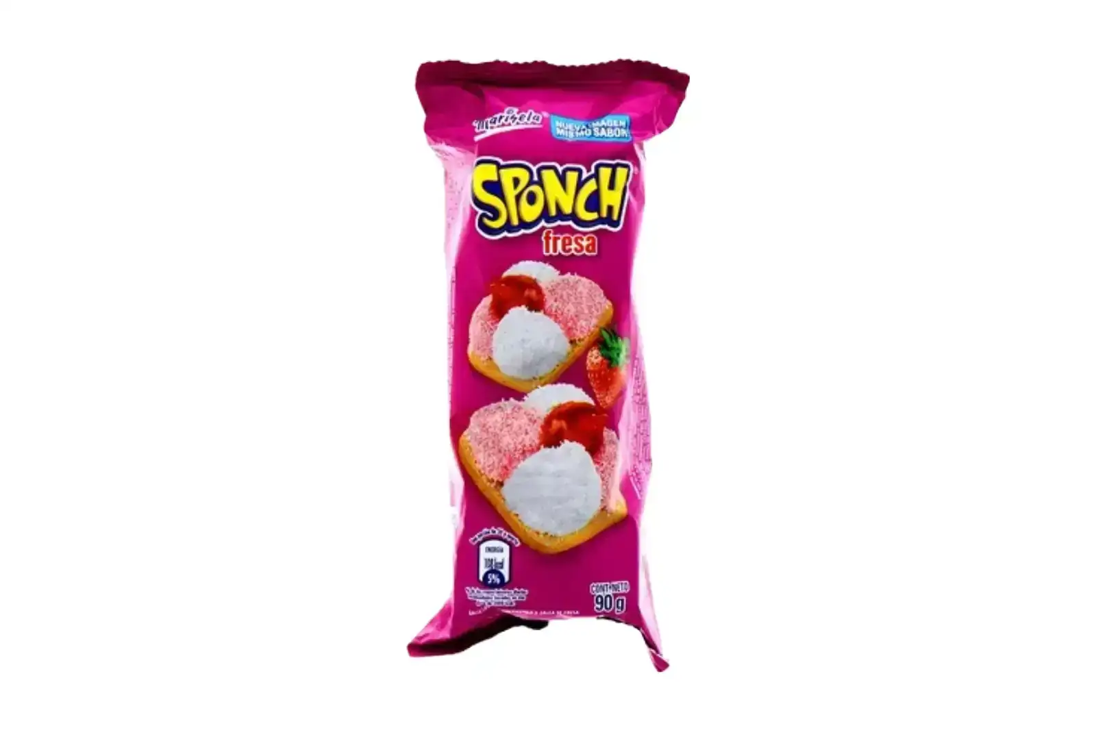 Galleta Sponch Fresa 90g