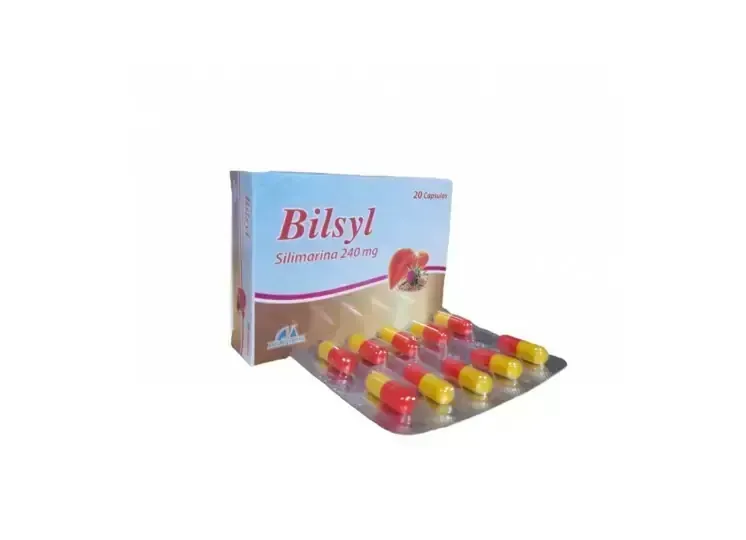 BILSYL CAPS X 20 240 MG SILIMARINA