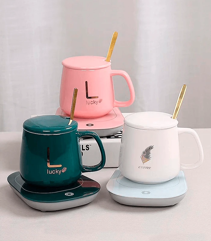 Taza con Calentador + Cuchara 3