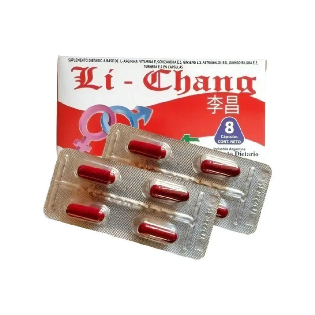 Li Chang Vigorizante En Caja x8 caps