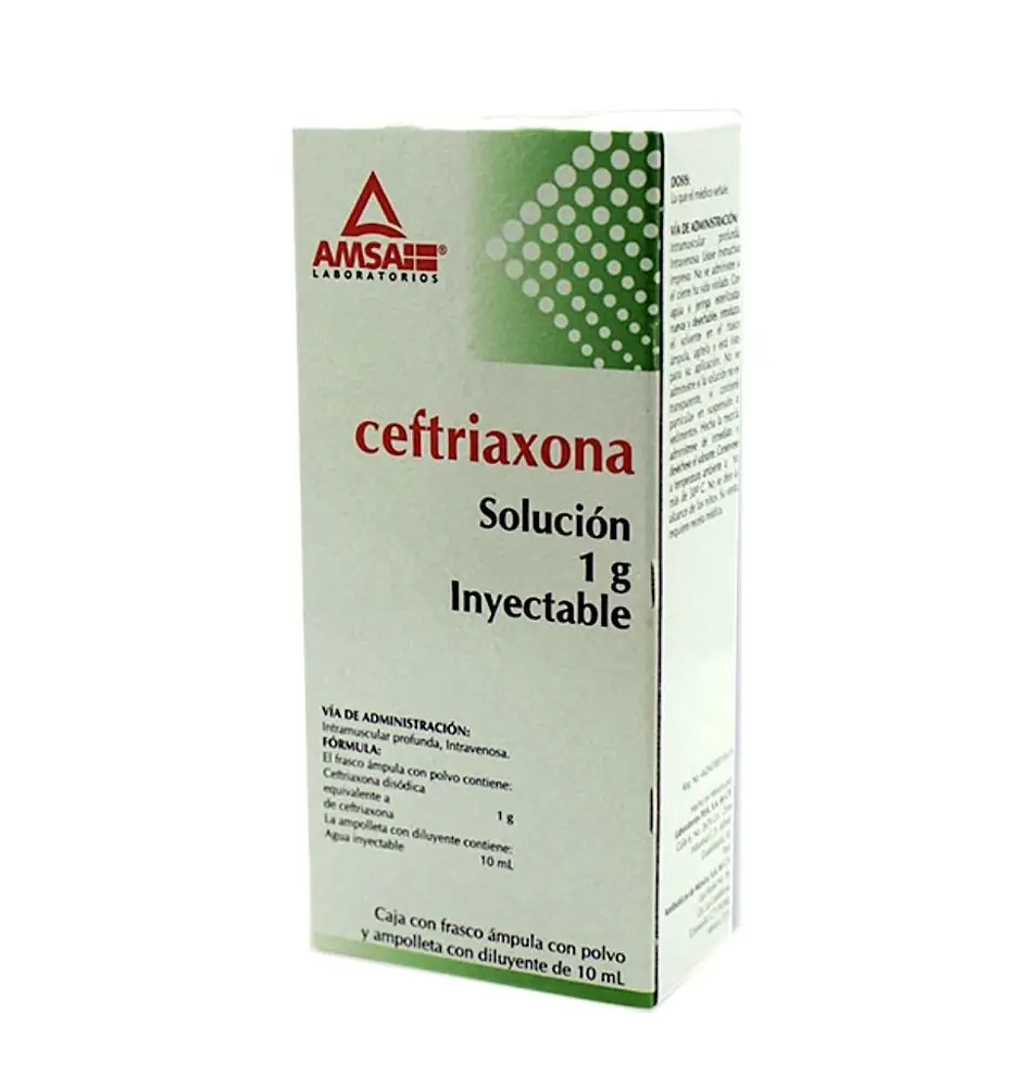 Ceftriaxona 1 g 