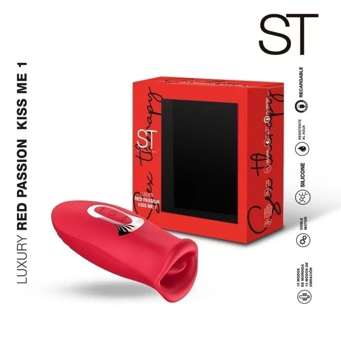 Succionador LUXURY RED PASSION KISS ME 1