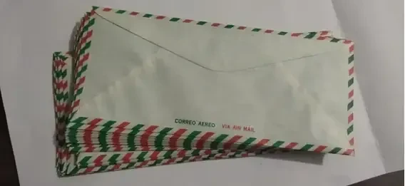 Sobre para correo carta
