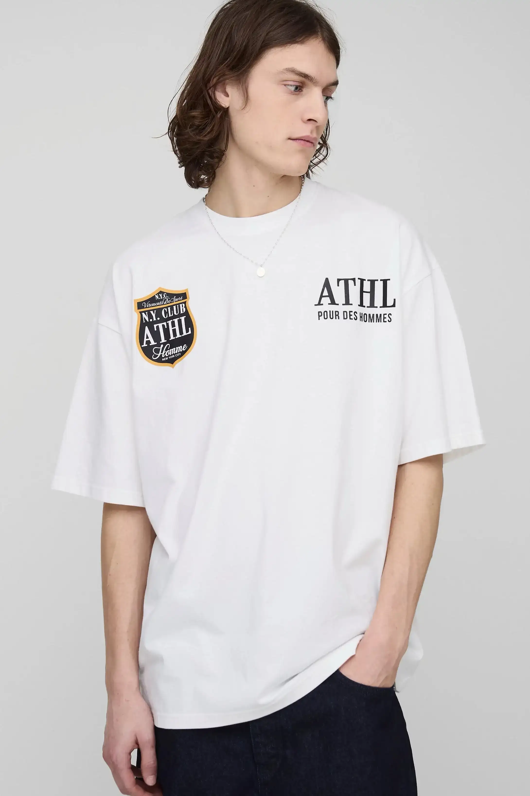 Tall Oversized Printed T-Shirt
