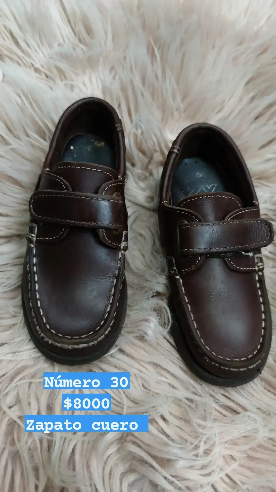 Zapato niño #30