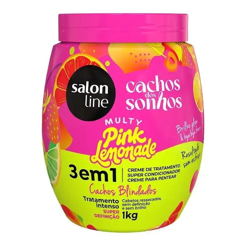 Mascarilla tres en uno pink limonade