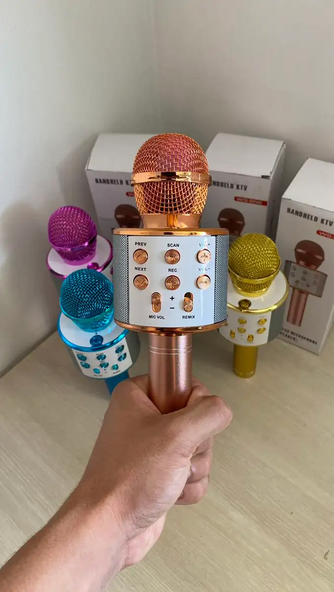 MICRÓFONO 🎤 INALÁMBRICO KARAOKE 🎤 Y BLUETOOTH  2