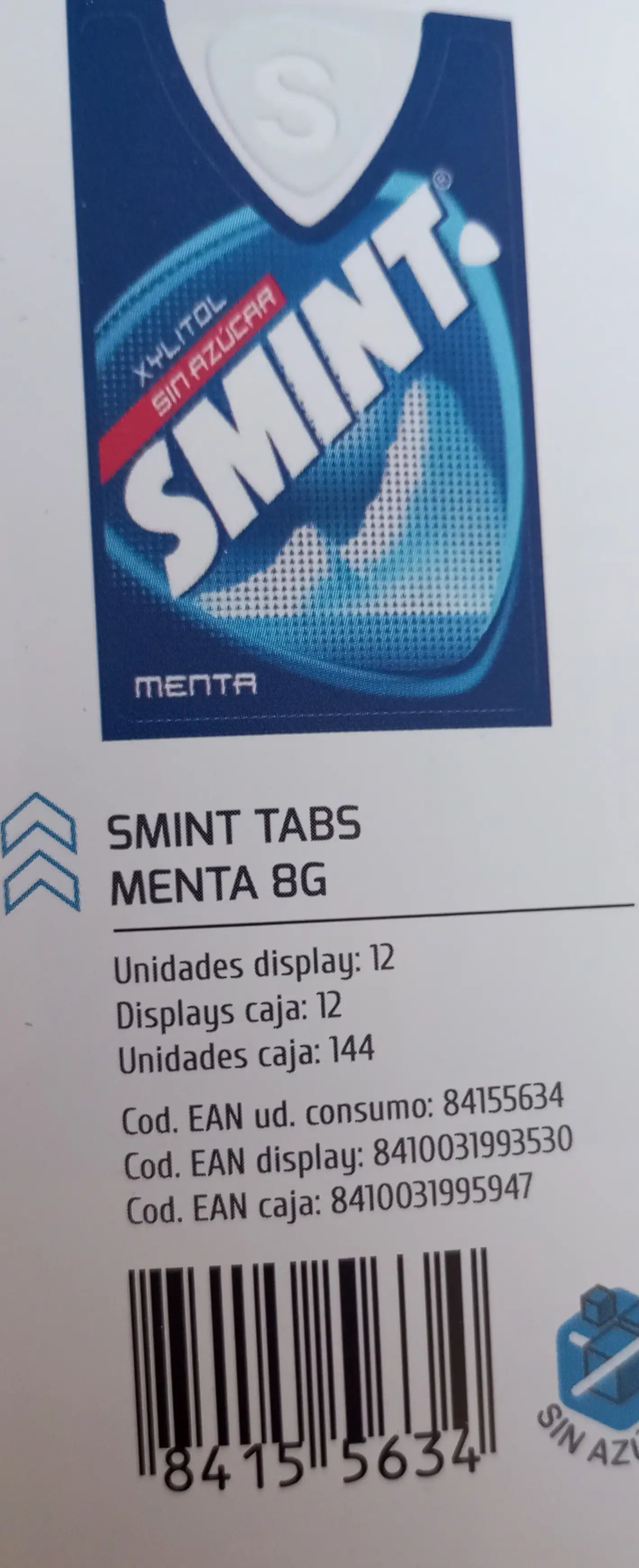 SMINT TABS MENTA