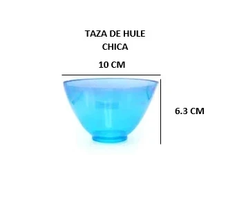 TAZA DE HULE CHICA 