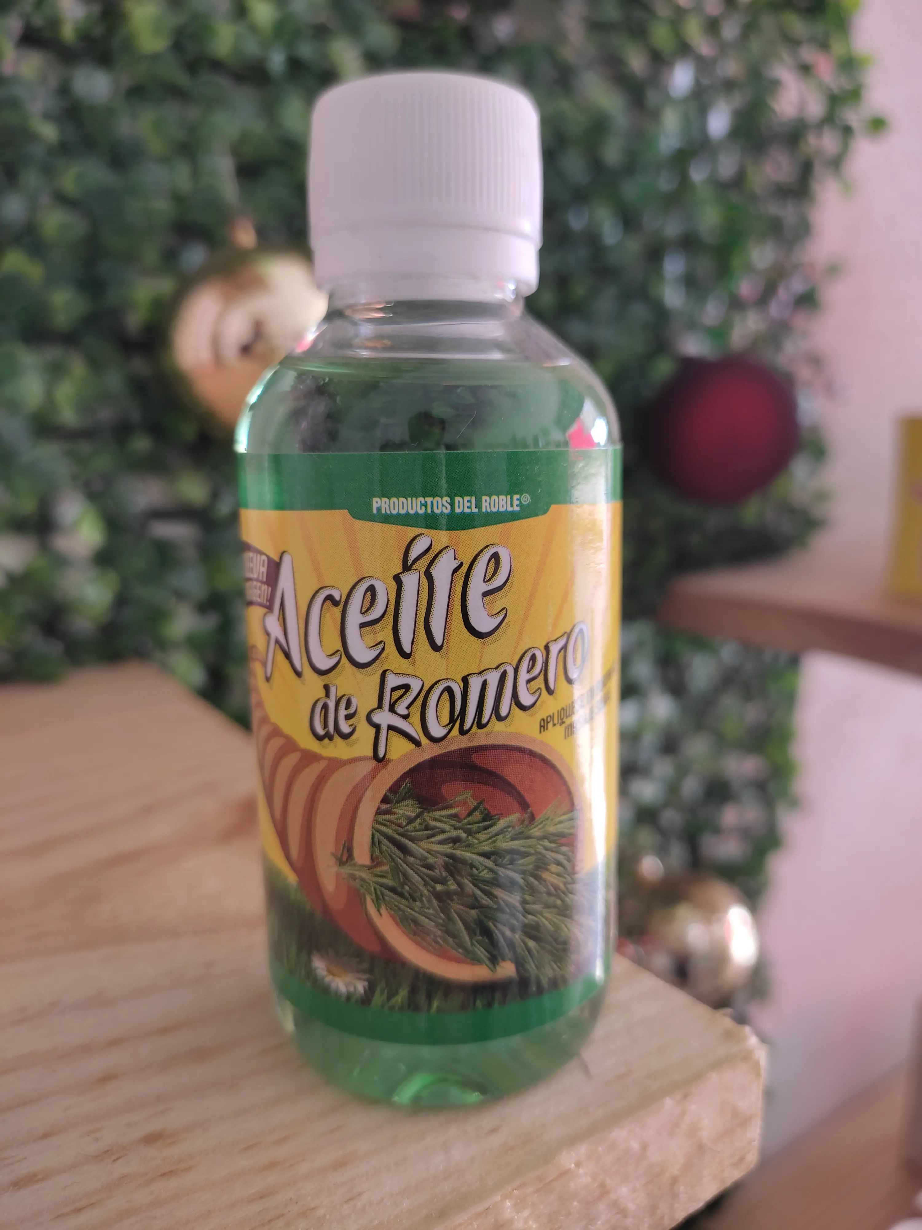 Aceite de romero productos del roble 