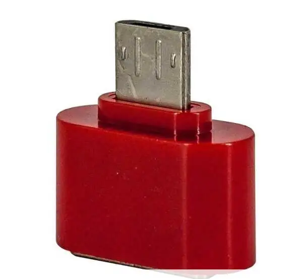 10 Pzs Adaptador Otg V8 A USB  3