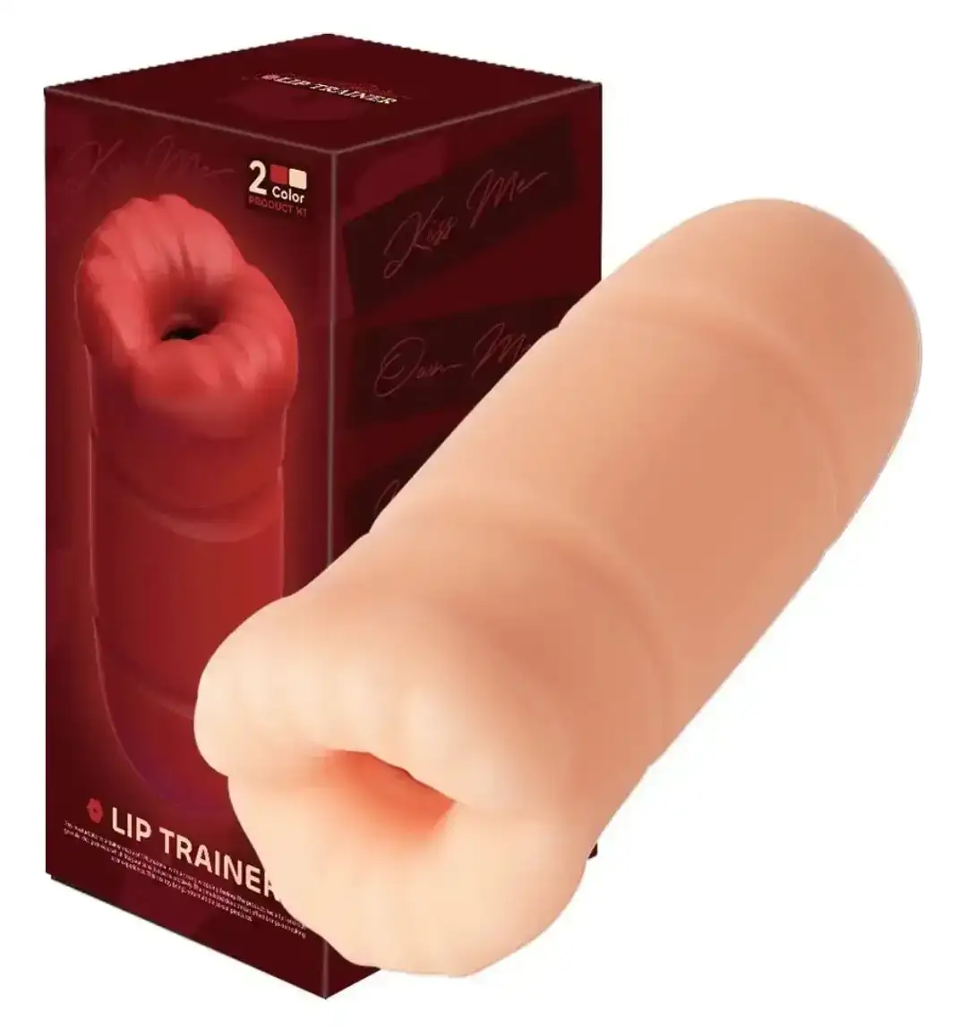 Lip Trainer (Entrenador de Labios) / Masturbador Masculino con Vibración 