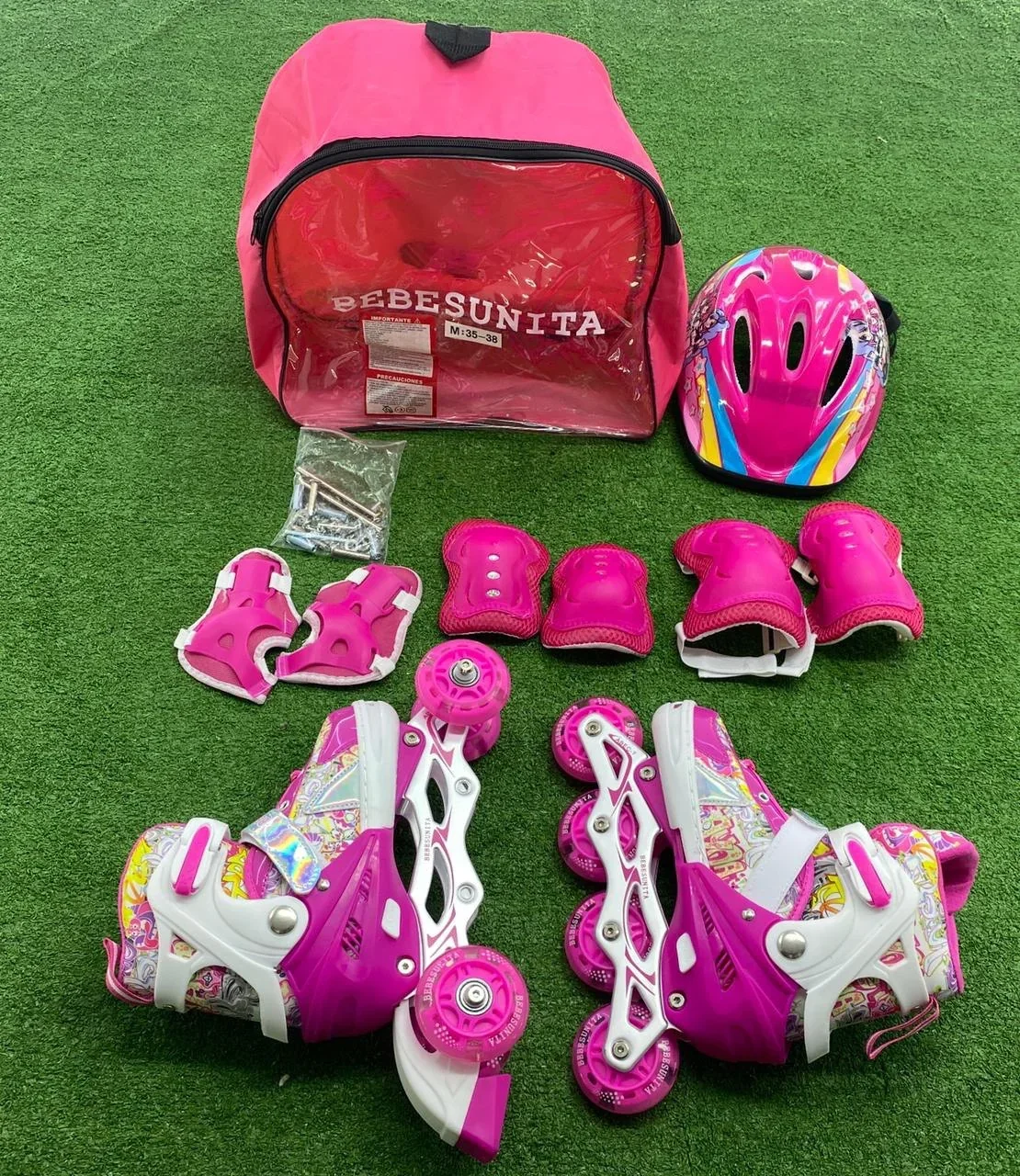 Patines Semi profesionales Convertibles con Kit  8