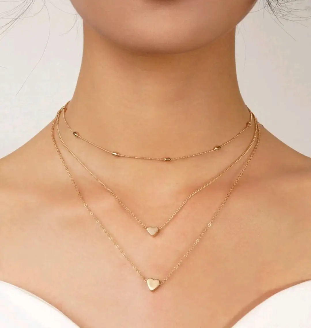 Collar dos corazones