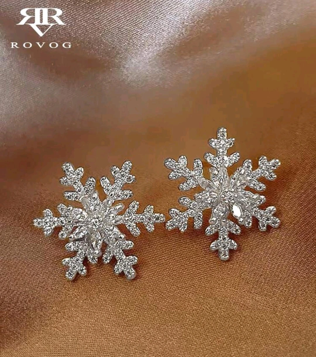 Aretes copo de nieve 6