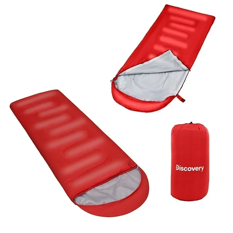 BOLSA DE DORMIR DISCOVERY ROJA 169x73