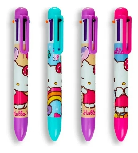 bolígrafo  hello kity 5 tintas  2