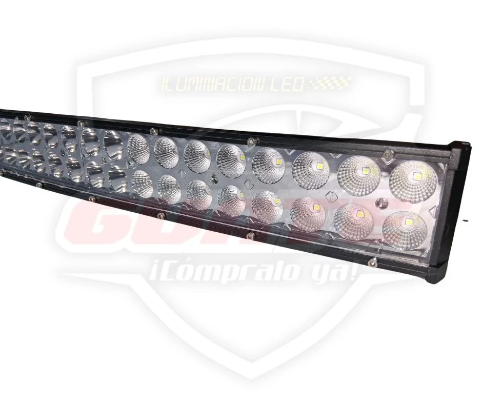 BARRA LED 42" CURVA BLANCA  3