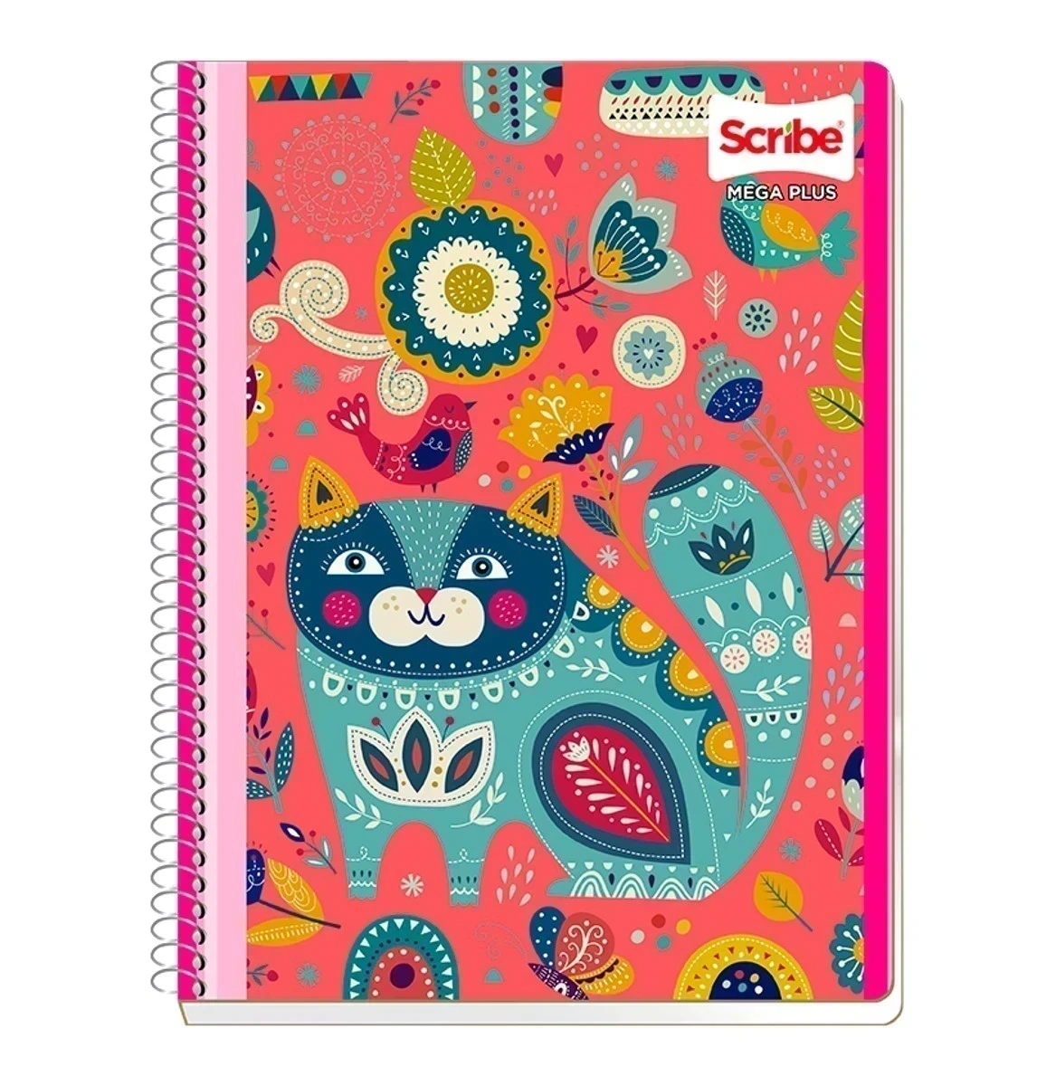 Cuaderno profesional scribe mega c5 100 hojas espiral 