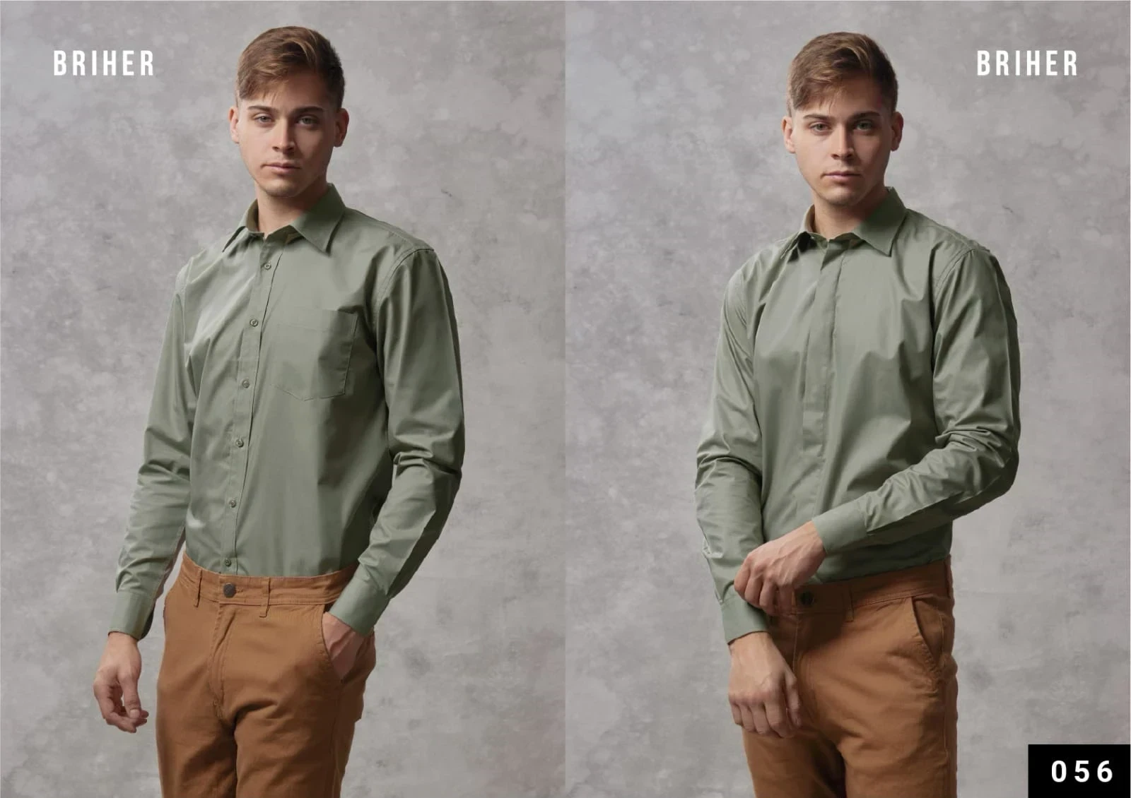 CAMISAS DE VESTIR LISAS  4