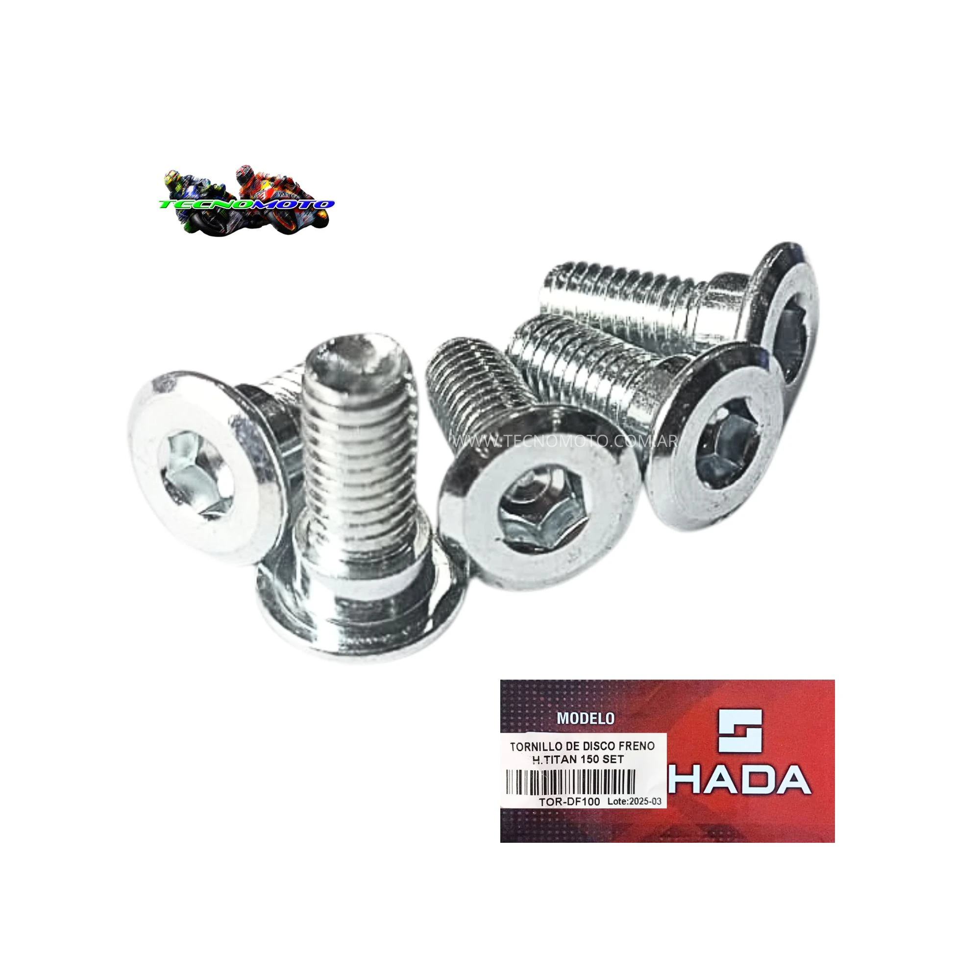 TORNILLO DISCO FRENO HONDA 150 TITAN -KIT-49025