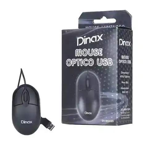 Mouse Dinax Óptico Usb