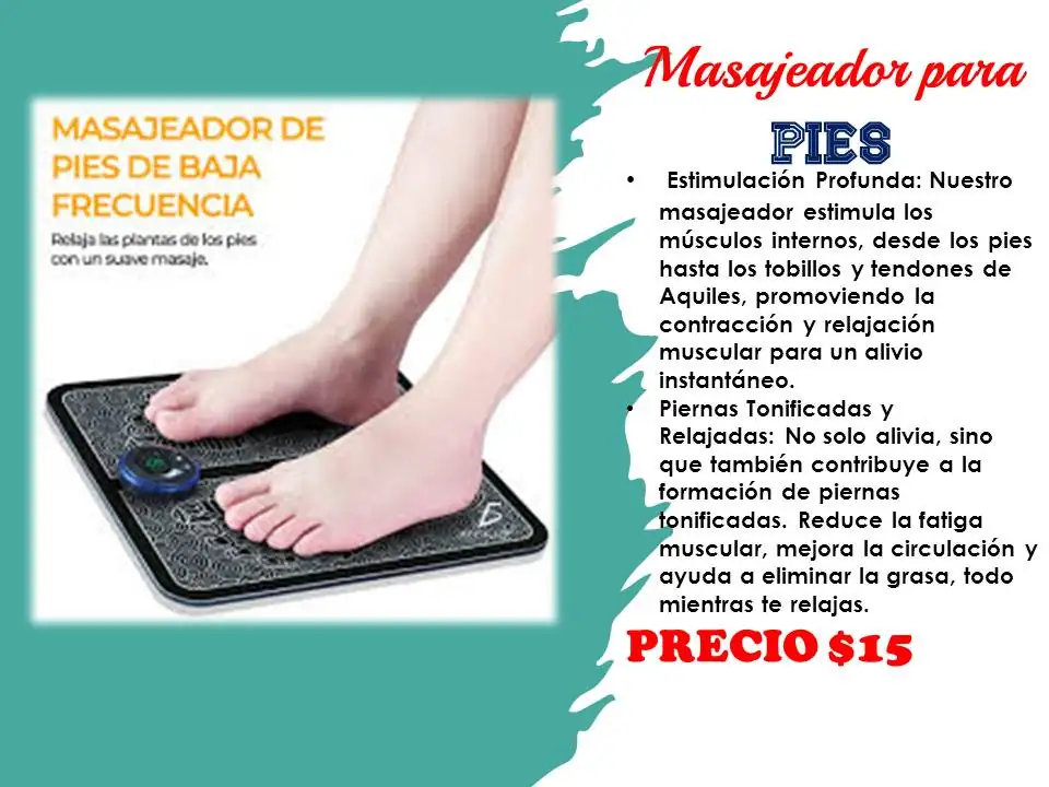 Alfombra masajeadora  3