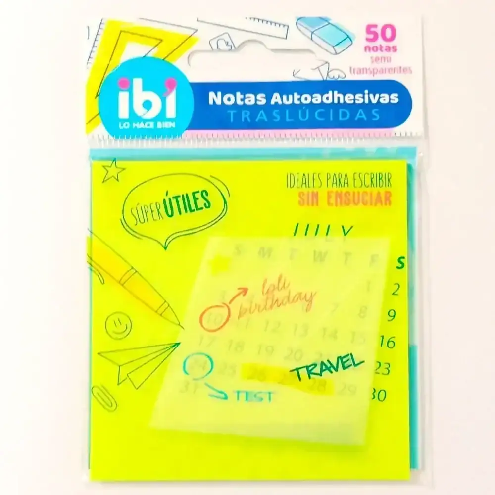 Notas Transparentes
