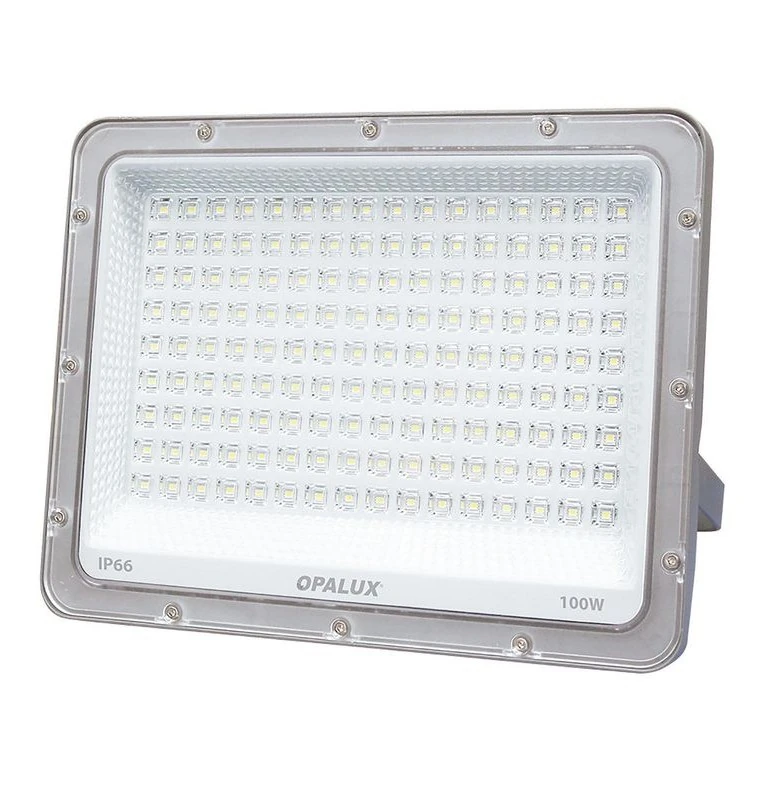 Reflector LED Opalux Slim 100w IP66 Luz Fría