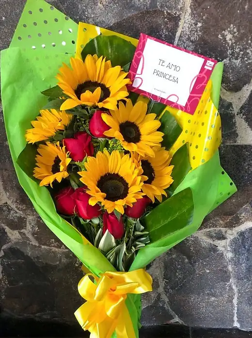 Ramos de girasoles  3