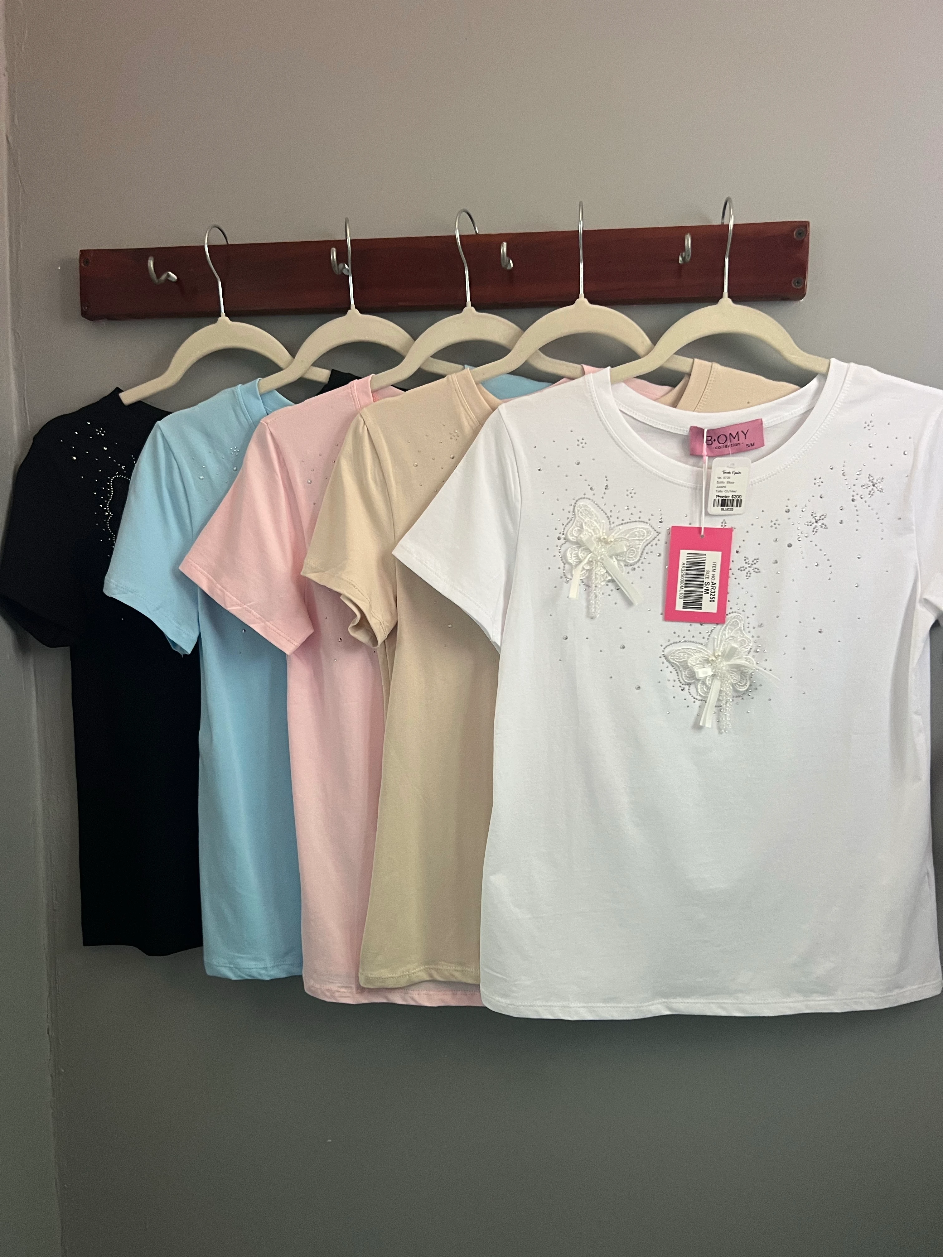 Blusa Mariposa Ch/Med 3