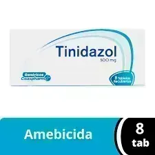 TINIDAZOL 500 MG X 8 TAB COASPHARMA