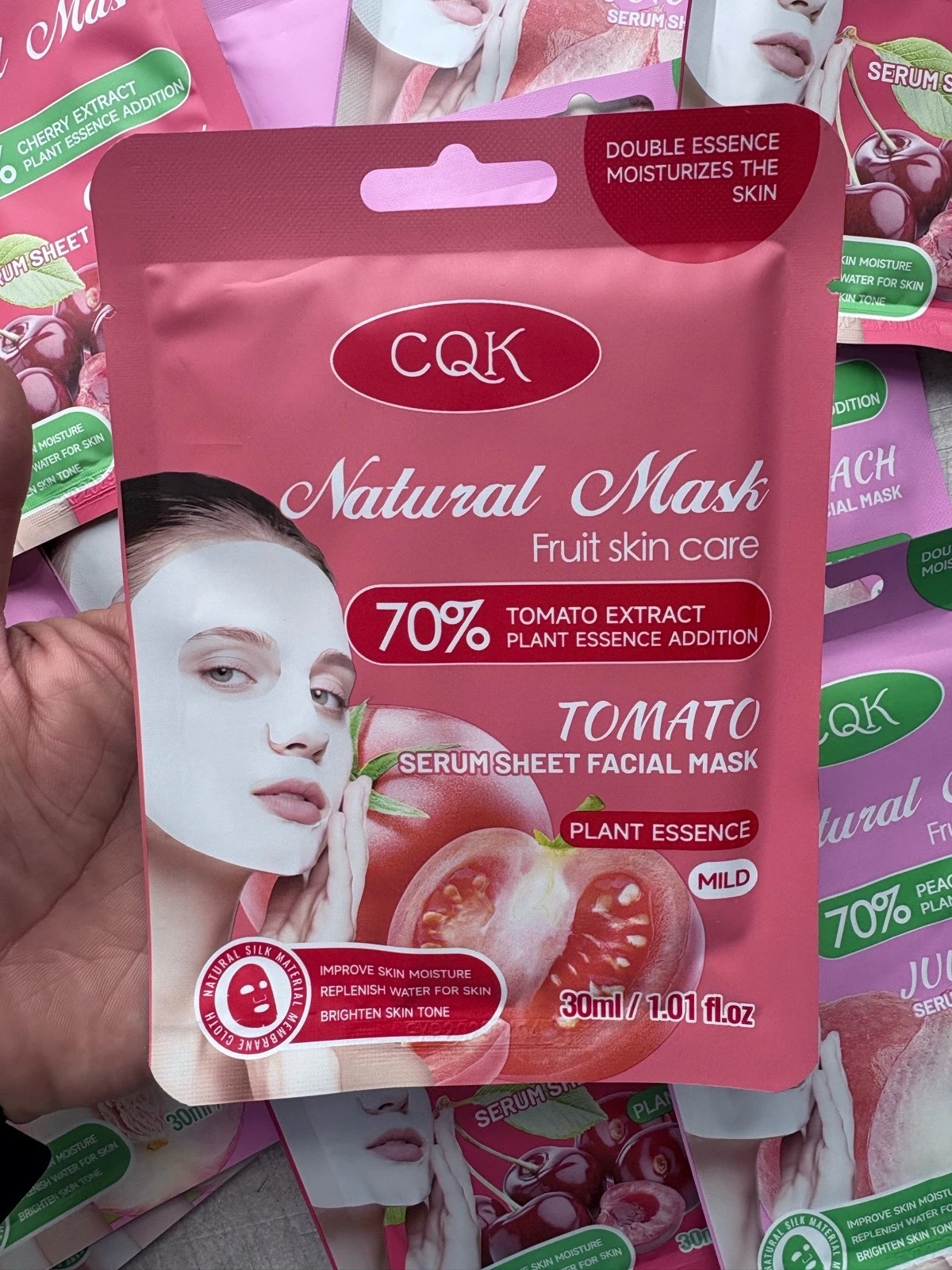 paquete de 10 mascarillas frutales  6