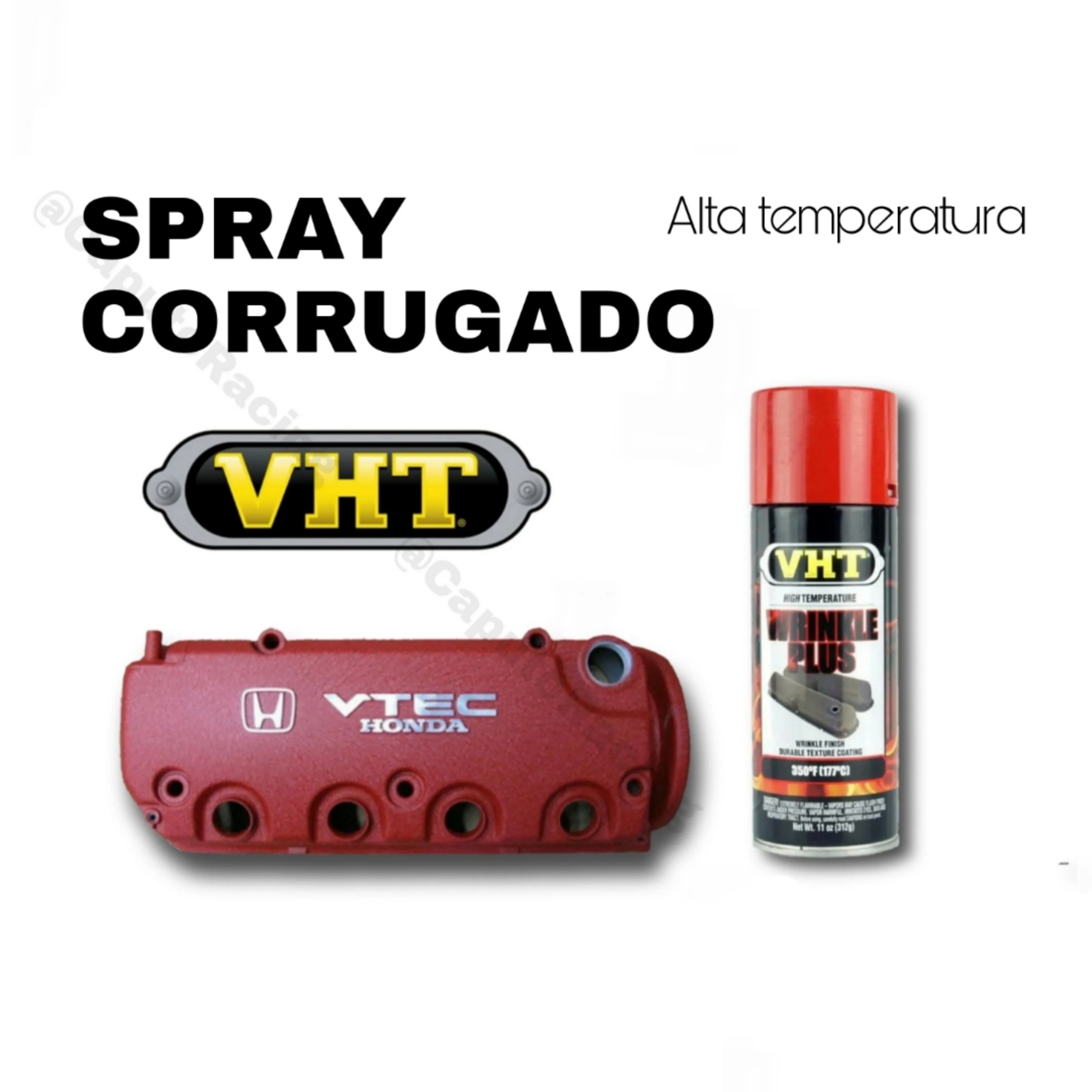VHT ROJO CORRUGADO SPRAY
