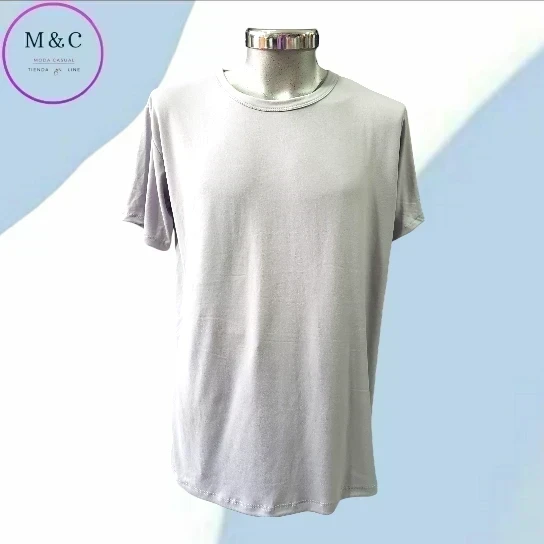 Playera lisa XL colores manga corta 7
