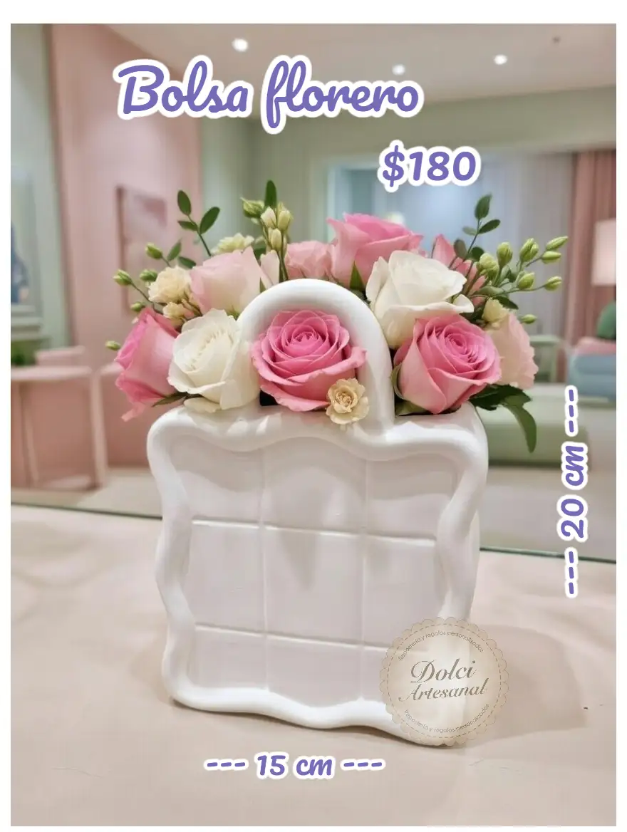 Bolso florero
