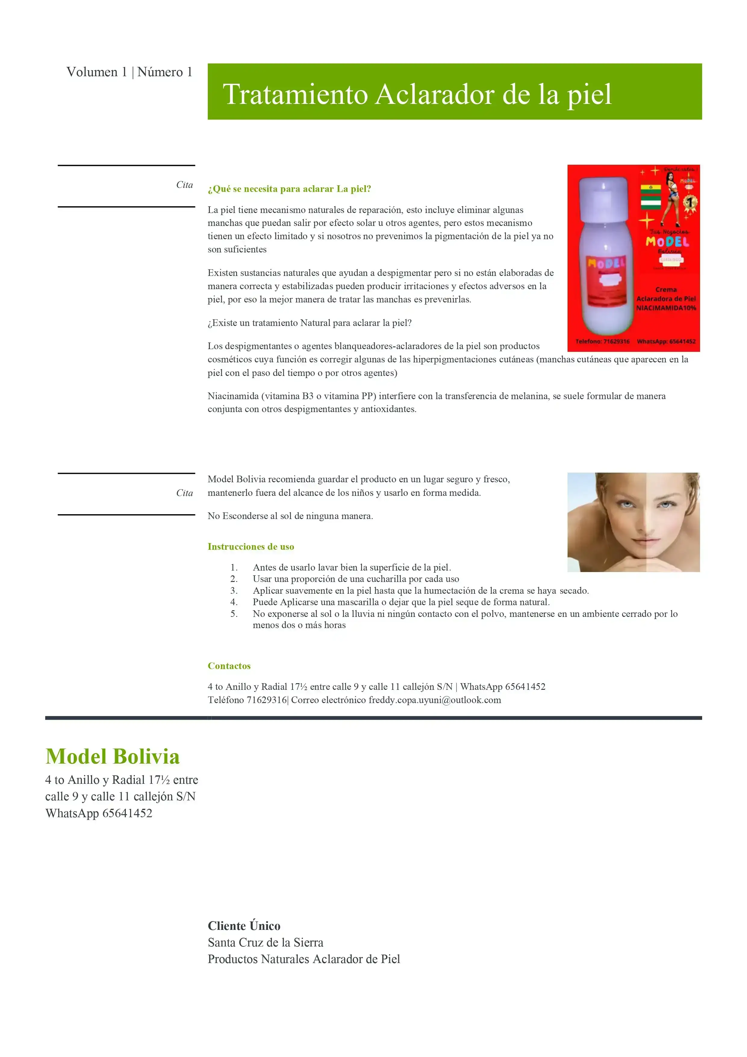 Crema Aclaradora  2