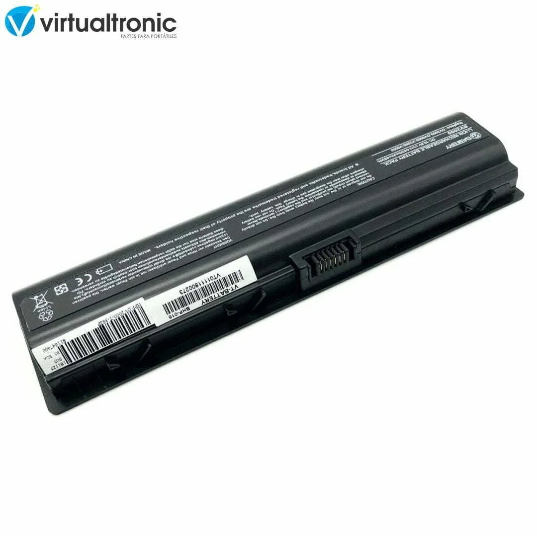 Bateria para portatil HP Dv6000 Dv2000 V3000 C700 F700 F500 10.8V 4400mAh