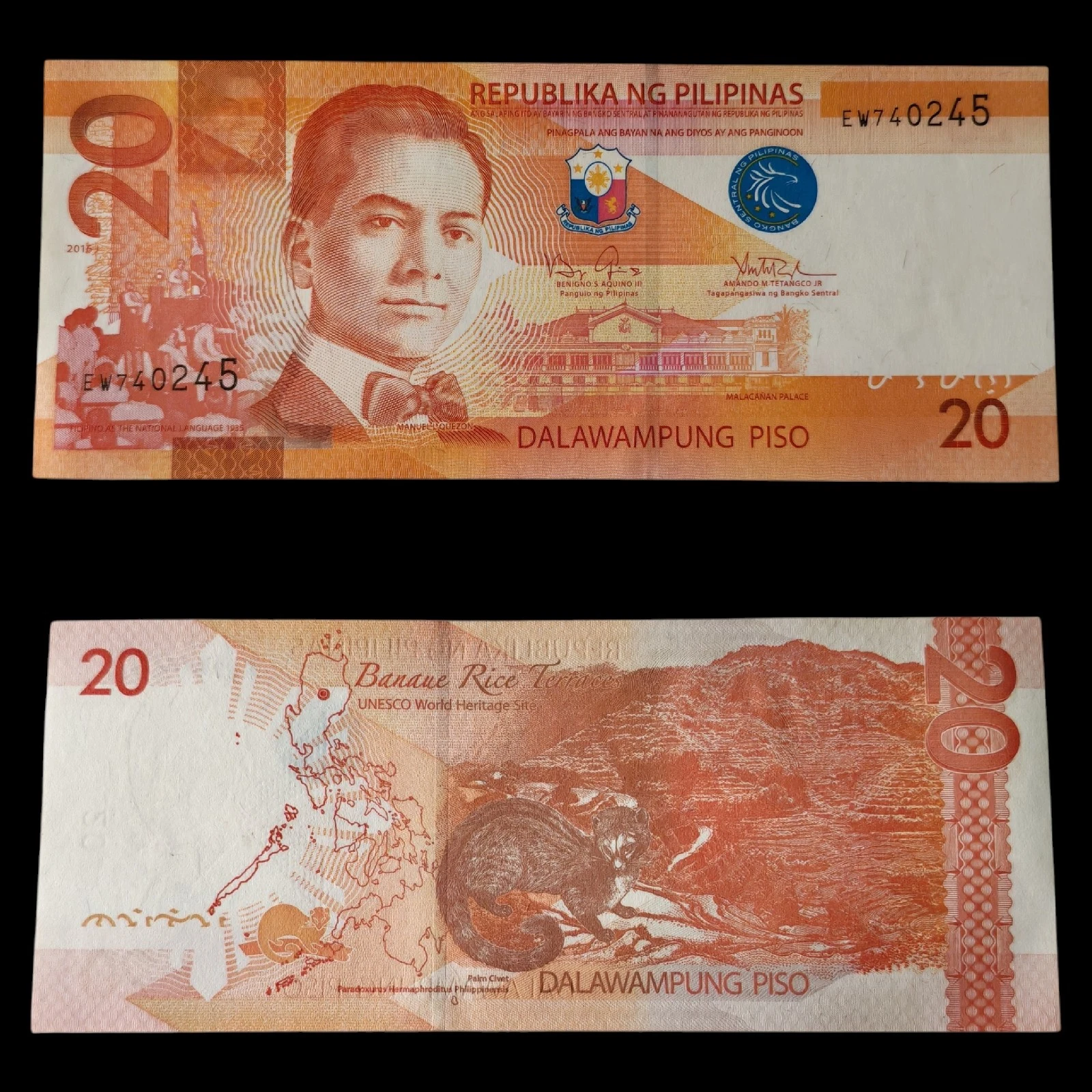 ° Filipinas 20 pesos UNC