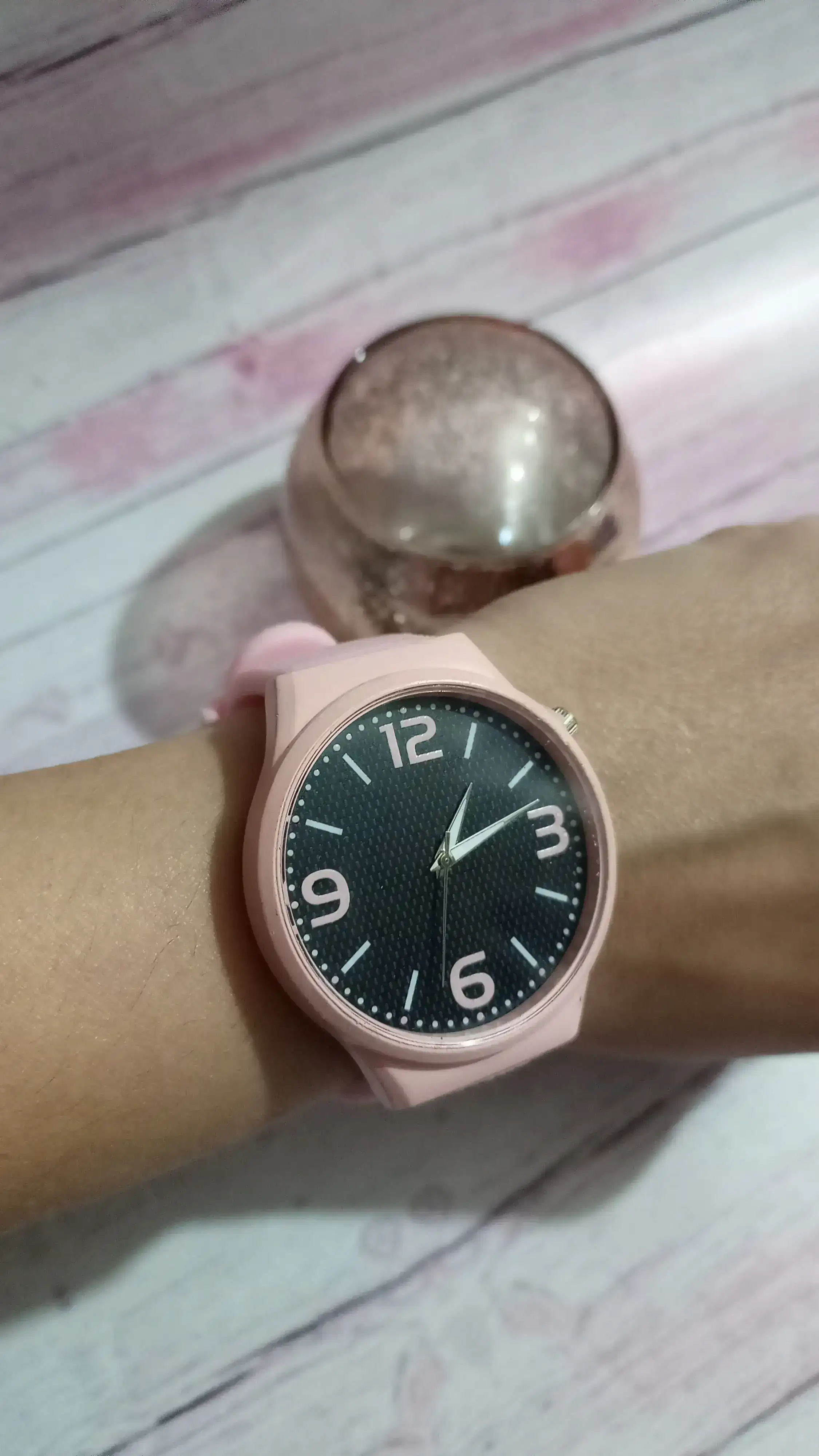Reloj Rosa, y negro💙 3