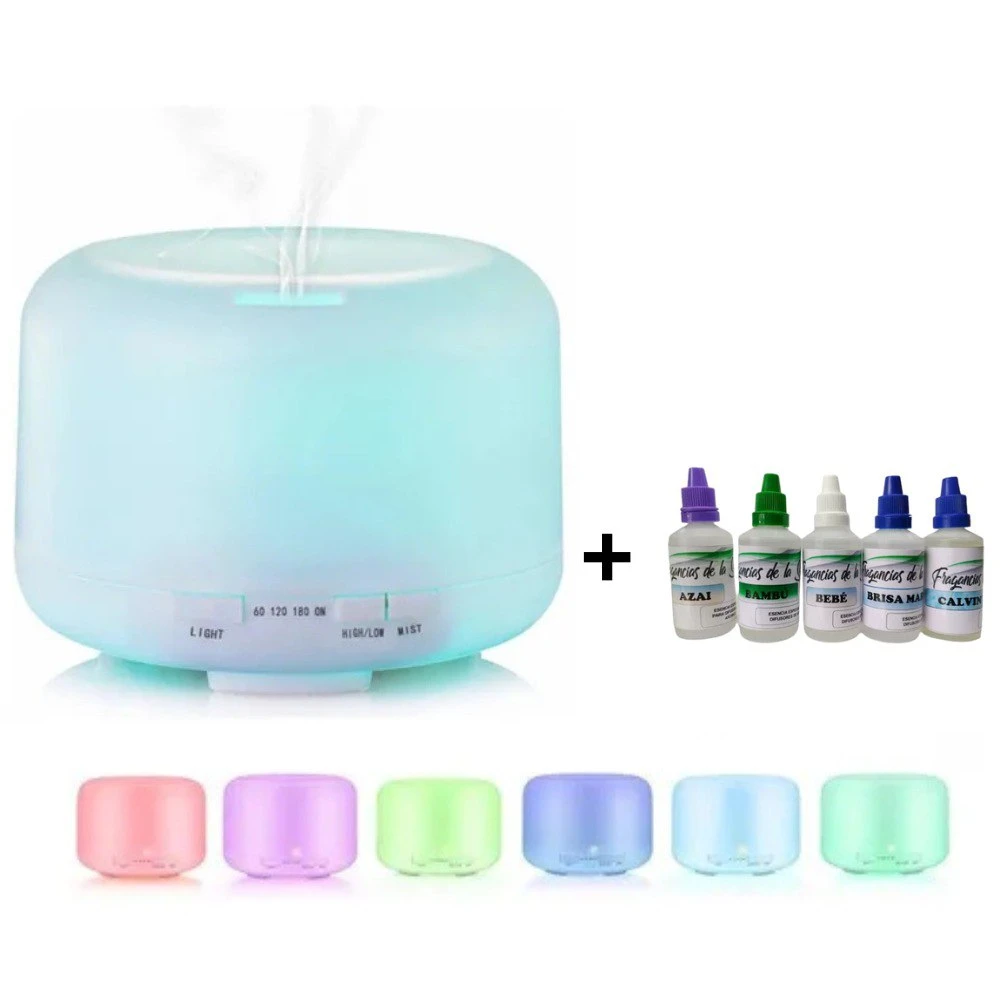 Humidificador difusor 500ml + Esencia 